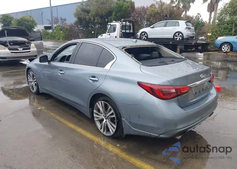 2018 Infiniti Q50 3.0T Sport from USA, damaged, VIN JN1EV7AP4JM356363